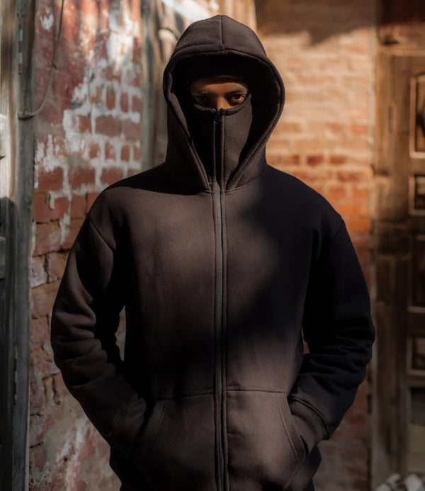 Balaclava Hoodie Black