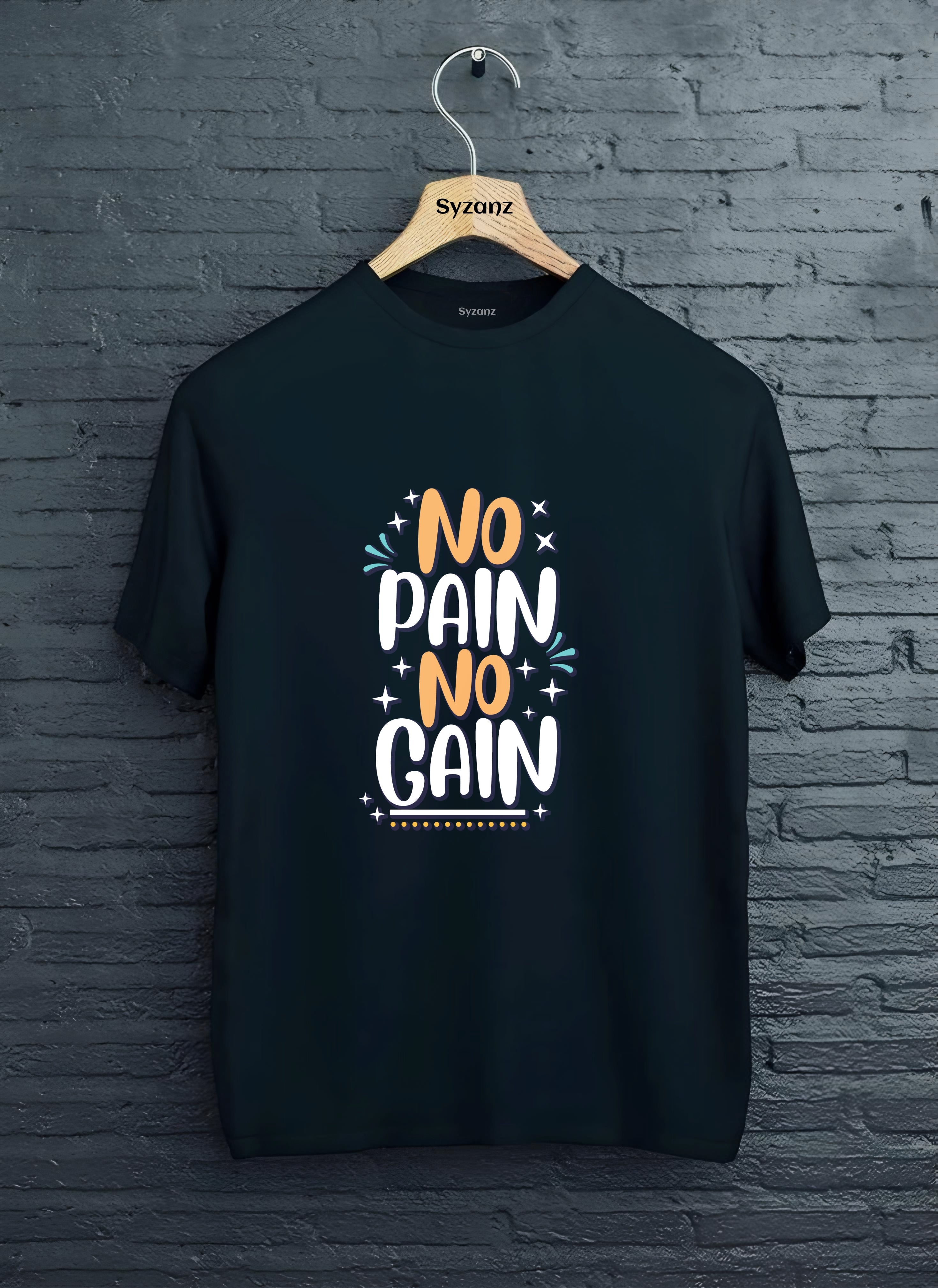 Gym quotes graphic tshirt