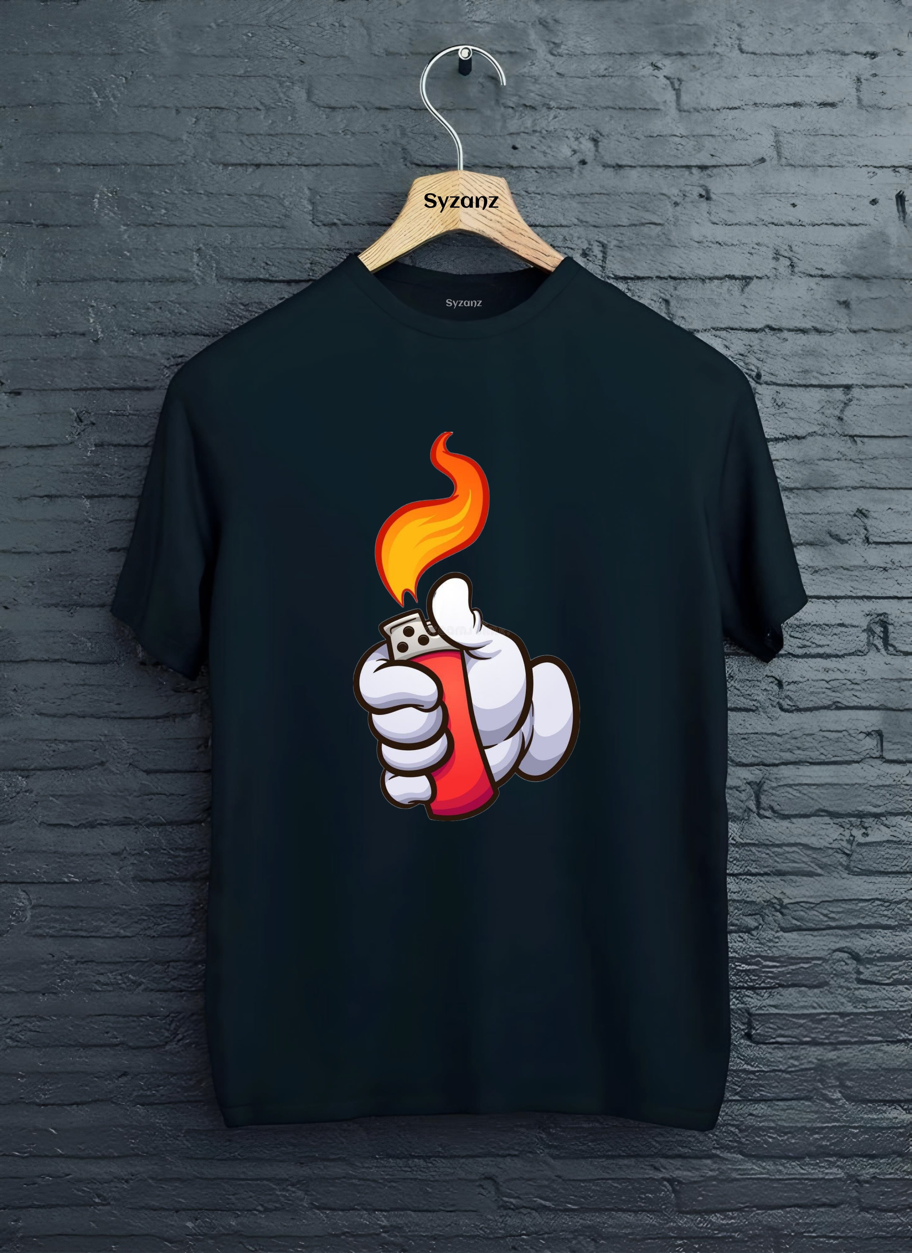 Flame graphic tshirt